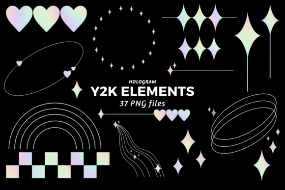 Download Y2k Hologram Abstract Shape Minimal - Minimal Collection