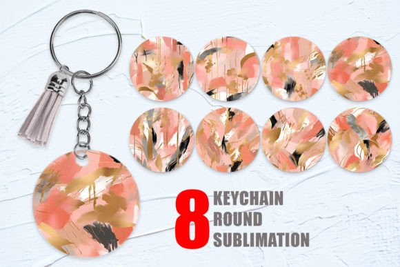 Download Keychain Contemporary Art Pink - Pink Collection