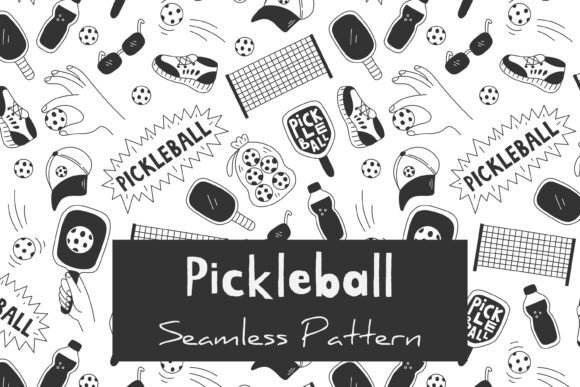 Download Pickleball Seamless Pattern - Pickleball seamless pattern Collection