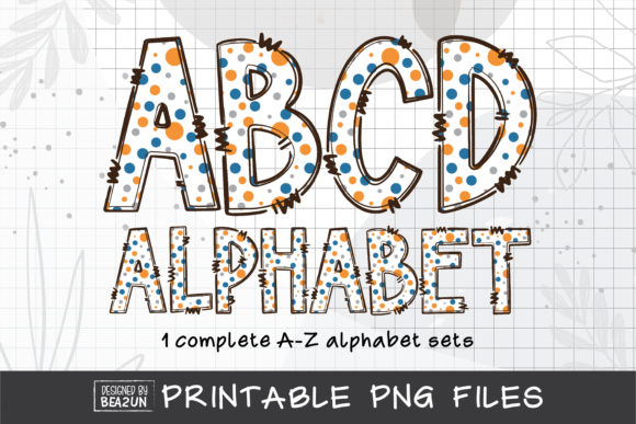 Download Modern Dots Dad Alphabet Sublimation - Modern dots Collection