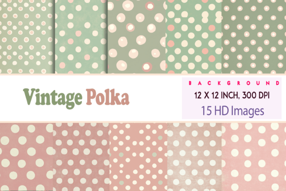 Download Vintage Polka Pattern - Polka pattern Collection