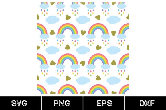 Download Seamless Rainbow Pattern - Seamless rainbow Collection